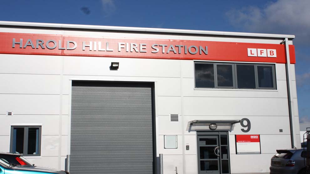Harold Hill - Fire station 