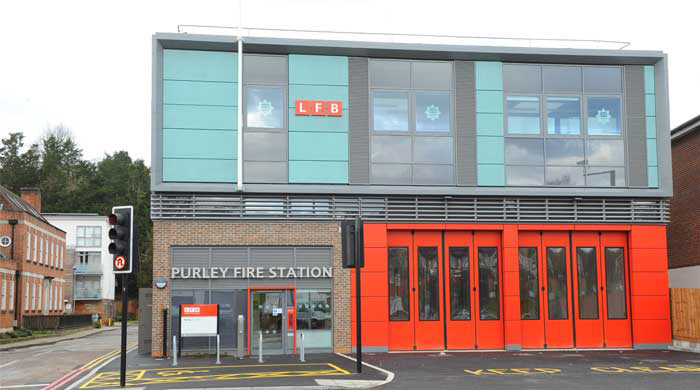 Purley  fire station 