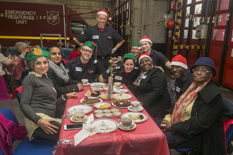 Acton fire station community Christmas 