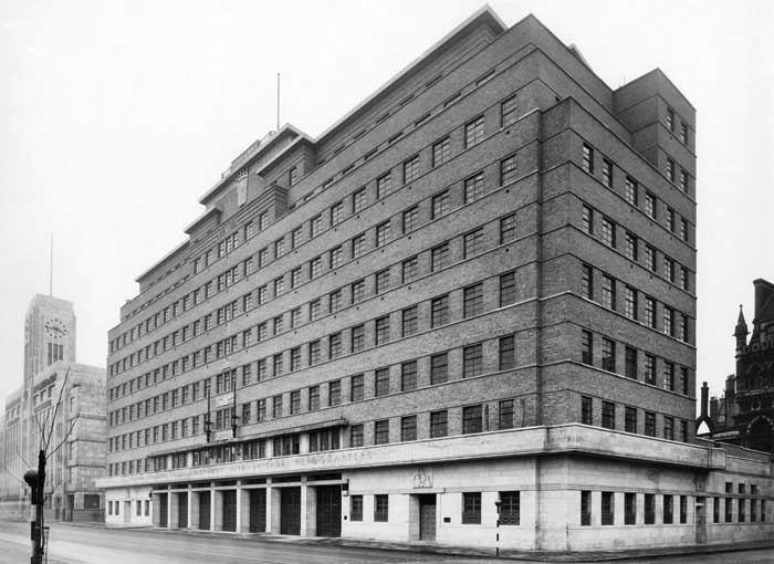 Historic photo of the Lambeth headquarters 