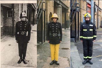 Three generations of firefighters