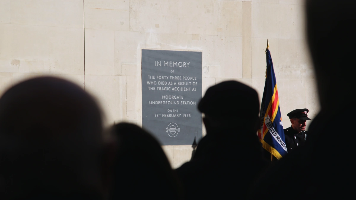 Moorgate memorial