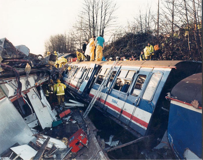 Clapham train crash 1988 | London Fire Brigade