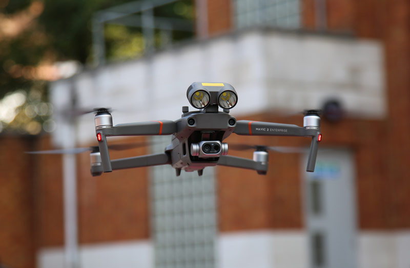 The DJI Mavic 2 Enterprise Dual drone