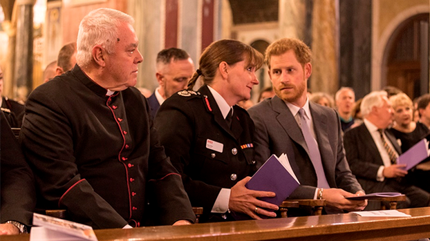 Dany Cotton with His Royal Highness, the Duke of Sussex