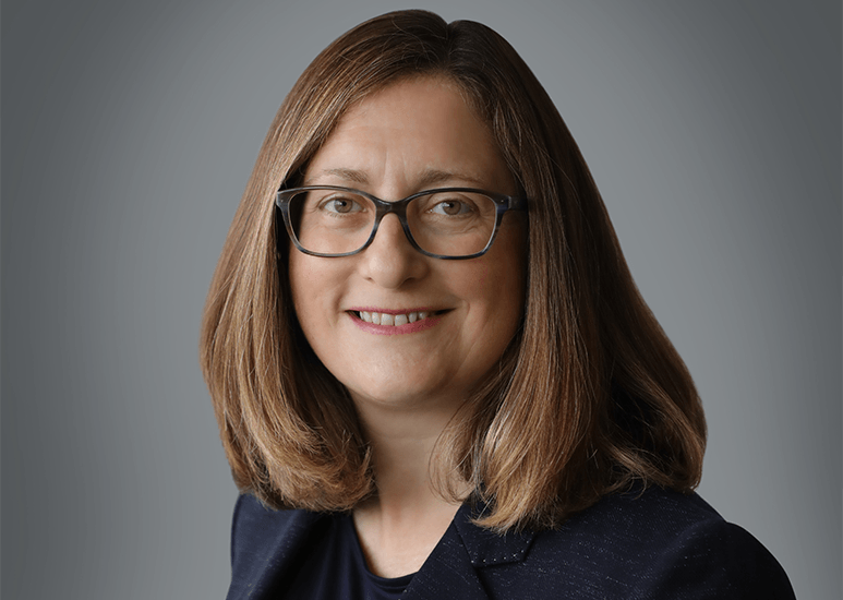 A picture of Fiona Dolman, the Director of Transformation at London Fire Brigade