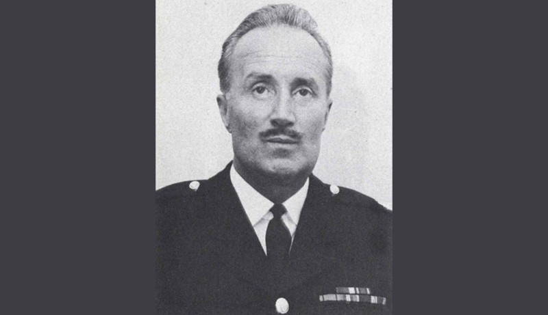 Black and white photo of Charles Clisby.